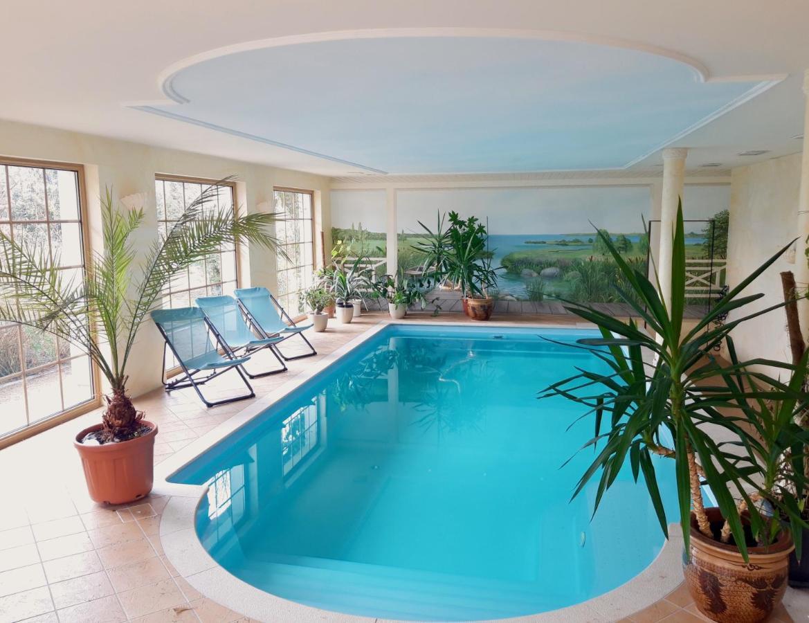 Ein Bett Im Kornfeld - Haus Morgensonne - Mit Innenpool Schonfeld  ภายนอก รูปภาพ