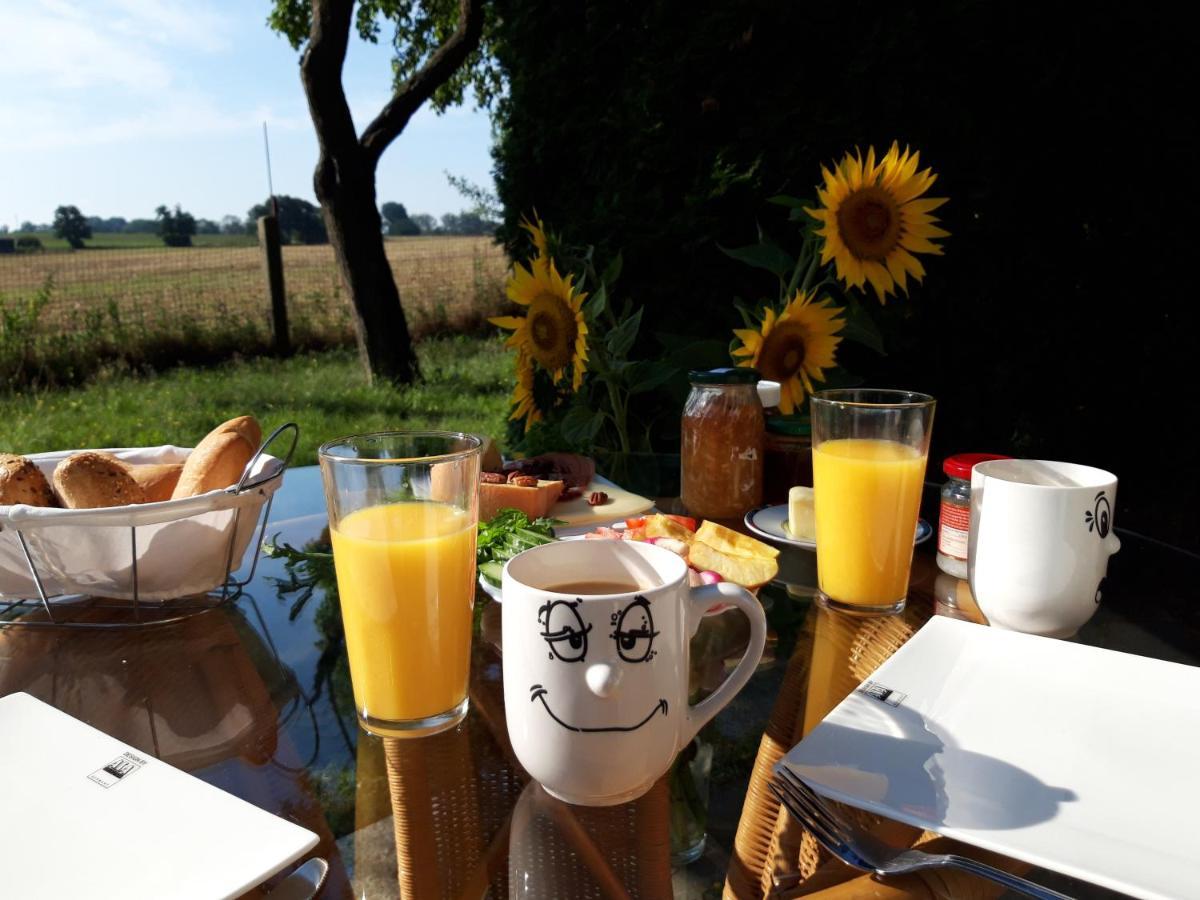 Ein Bett Im Kornfeld - Haus Morgensonne - Mit Innenpool Schonfeld  ภายนอก รูปภาพ